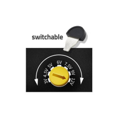 GETI GPA10A Voedingsadapter DC 3-12V 1A 12W