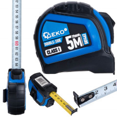 GEKO G01462 Dubbelzijdige rolmaat 5meter | Soldeerbout-shop.nl