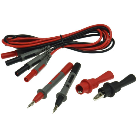 Chilitec 20564 Profi Meetsnoerenset 1000V 10A 120cm | Soldeerbout-shop.nl