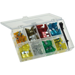 Chilitec 18591 Autozekeringenassortiment 100-delig | Soldeerbout-shop.nl