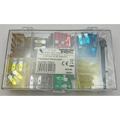 Chilitec 18591 Autozekeringenassortiment 100-delig | Soldeerbout-shop.nl