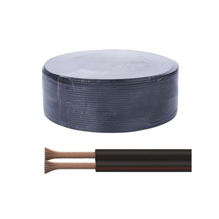 EMOS S8273 ECO 2x0.75mm² rood zwart snoer per meter