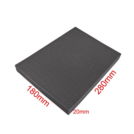 PeakTech 7255S Plukschuim 280 x 180 x 20mm | Soldeerbout-shop.nl