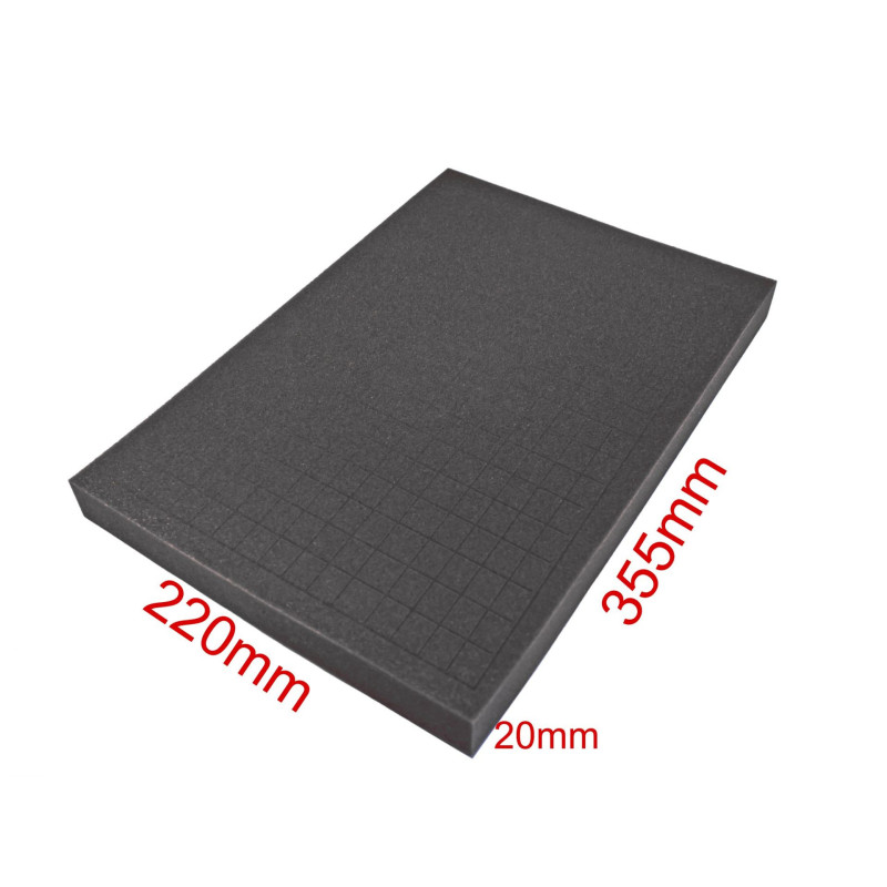 PeakTech 7260S Plukschuim 355 x 220 x 20mm PeakTech 7260S Plukschuim 355 x 220 x 20mm