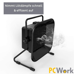 PCWork PCW10C Soldeerdampafzuiging | Soldeerbout-shop.nl