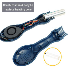 PCWork PCW09C 2-in-1 SMD hetelucht- en soldeerstation | Soldeerbout-shop.nl