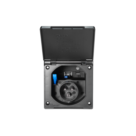 McPower CEE inbouw wandcontactdoos 16A 3-polig
