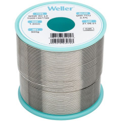 Weller WSW SC L0 soldeertin 1,2mm 500gram loodvrij | Soldeerbout-shop.nl