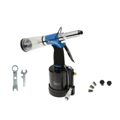 GEKO G01347 Pneumatische popnageltang 2,4 - 6,4mm | Soldeerbout-shop.nl