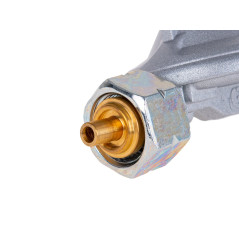 GEKO G80543 Gasdrukregelaar 37mBar met gasslang 2m | Soldeerbout-shop.nl