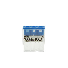 GEKO G03081 Steeklasklem 3-voudig (10 stuks)