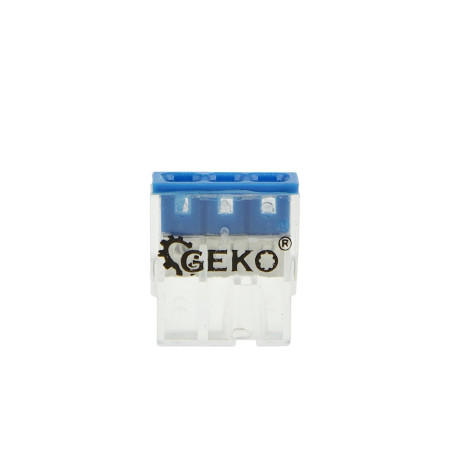 GEKO G03081 Steeklasklem 3-voudig (10 stuks)