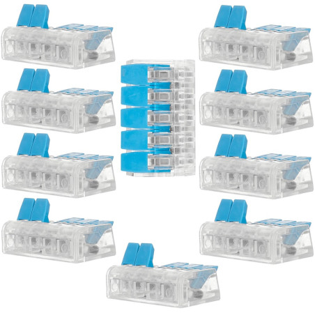 GEKO G03084 Flex lasklem 5-voudig (10 stuks)