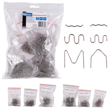 GEKO G81283 Smeltijzerset 6-soorten (600 stuks) | Soldeerbout-shop.nl