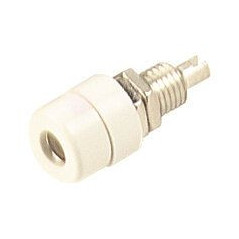 Hirschmann BIL20 Banaanbus inbouwdeel wit | Soldeerbout-shop.nl