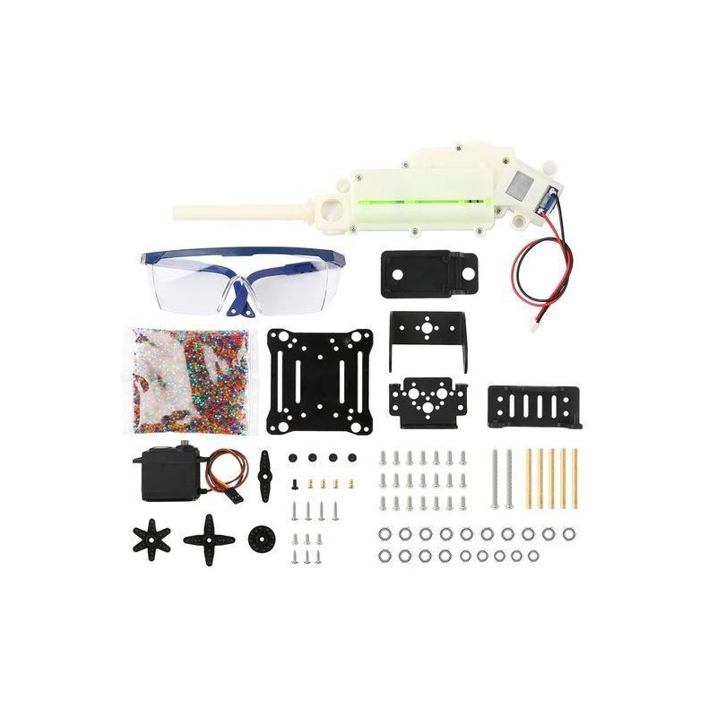 Acebott QD005 ESP32 Waterballenkanon uitbreidingskit voor QD001 Smart Car Acebott QD005 ESP32 Waterballenkanon uitbreidingskit voor QD001 Smart Car