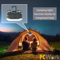 PCWork PCW12B LED hoofdlamp met accu 200lumen | Soldeerbout-shop.nl