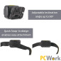PCWork PCW12B LED hoofdlamp met accu 200lumen