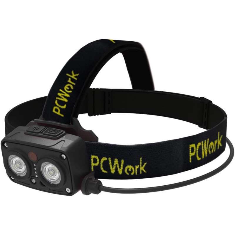 PCWork PCW12G LED hoofdlamp met accu 720lumen PCWork PCW12G LED hoofdlamp met accu 720lumen