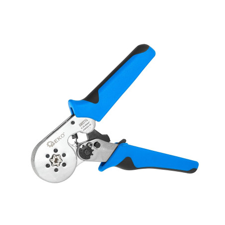 GEKO G01774 Zelfinstellende adereindhulstang 0,25mm² tot 6mm² | Soldeerbout-shop.nl