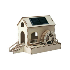 SOL-expert SWM Watermolen op zonne-energie bouwpakket | Soldeerbout-shop.nl