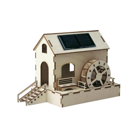 SOL-expert SWM Watermolen op zonne-energie bouwpakket | Soldeerbout-shop.nl