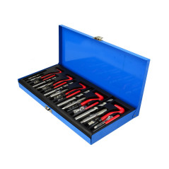 GEKO G02790 M5 - M12 Schroefdraad reparatieset 131-delig | Soldeerbout-shop.nl