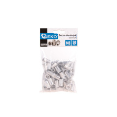 GEKO G02911H Blindklinkmoeren M8 aluminium (50 stuks) | Soldeerbout-shop.nl