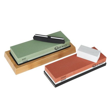 GEKO G81198 Wetsteen messenslijpset 8-delig