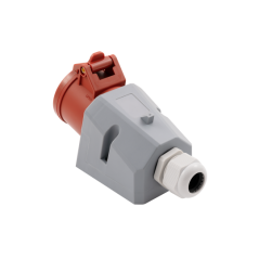 McPower CEE wandcontactdoos 16A 5-polig female | Soldeerbout-shop.nl