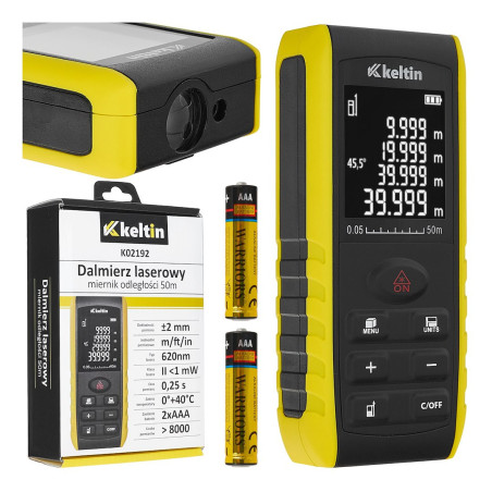 Keltin K02192 Laserafstandsmeter 50m