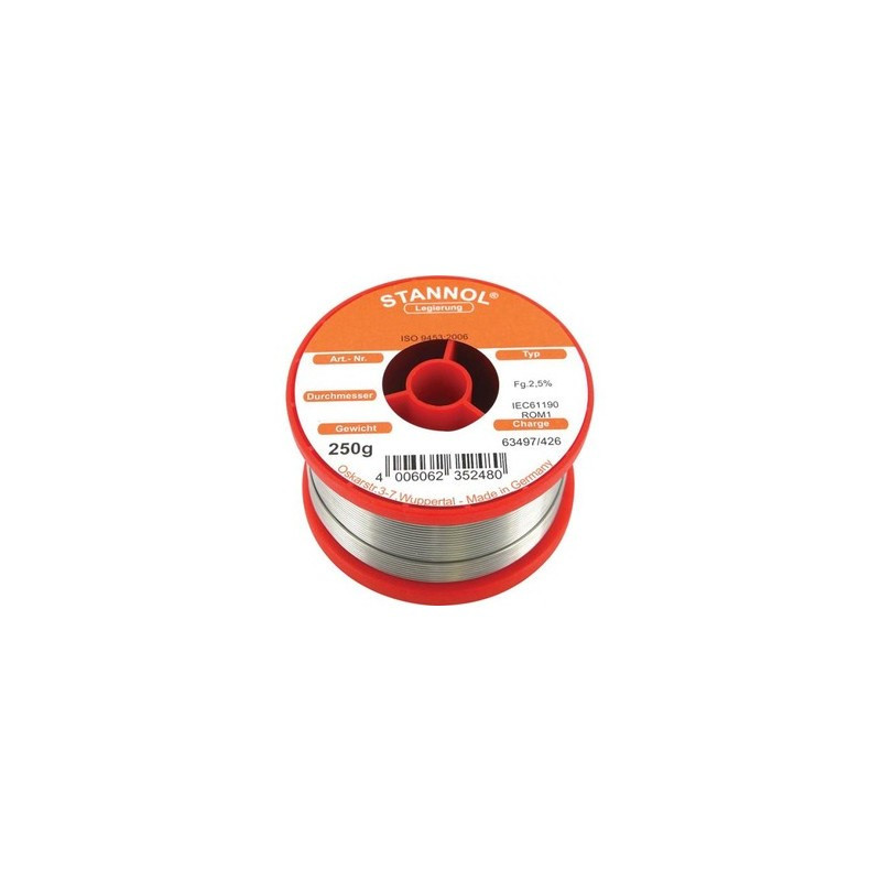 Stannol HS10 535240 soldeertin 0,7mm 500gram