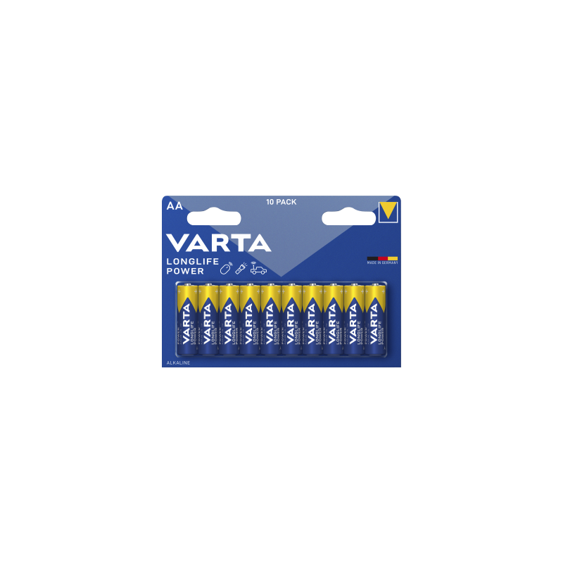 Varta Longlife Power AA Alkaline batterijen (10stuks)