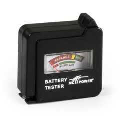 McPower EL-BT 6 Analoge batterijentester | Soldeerbout-shop.nl