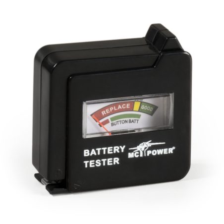 McPower EL-BT 6 Analoge batterijentester | Soldeerbout-shop.nl