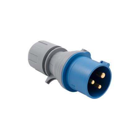 McPower CEE 230V stekker 16A 3-polig male