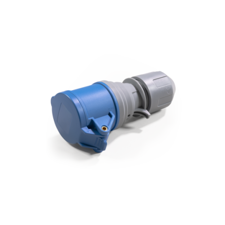 McPower CEE 230V stekker 16A 3-polig female | Soldeerbout-shop.nl