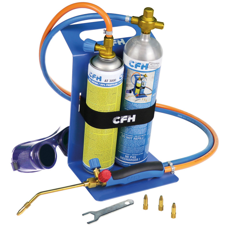 CFH SF3100EM Las-fix Las- en hardsoldeerbrander (zonder patronen) CFH SF3100EM Las-fix Las- en hardsoldeerbrander (zonder patronen)