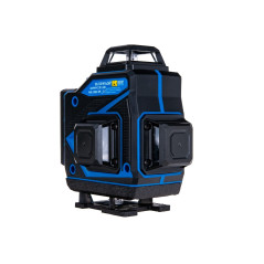 GEKO G03307 4-lijns Kruislijn laserwaterpas met accessoires | Soldeerbout-shop.nl