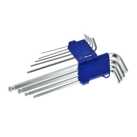 GEKO G01703 Lange inbus-sleutelset 9-delig | Soldeerbout-shop.nl