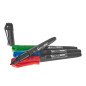 GEKO G29022 Fine point permanent marker kleurenset (4 stuks)