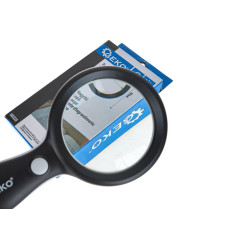 GEKO G03223 Vergrootglas met LED's 88mm 10x | Soldeerbout-shop.nl