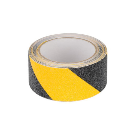Rebel NAR0481 Anti-slip tape 50mm x 5m zwart/geel | Soldeerbout-shop.nl