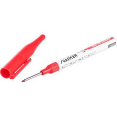 Strend Pro 2220661 Diepgatmarkeerstift rood | Soldeerbout-shop.nl