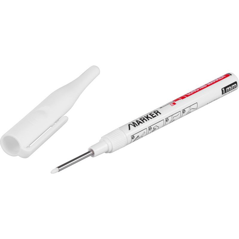 Strend Pro 2220662 Diepgatmarkeerstift wit