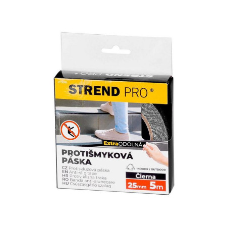 Strend Pro 2173092 Anti-slip tape 25mm x 5m zwart