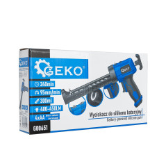 GEKO G00651 Kitspuit op batterijen | Soldeerbout-shop.nl