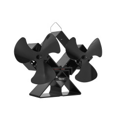 GEKO G8053 Dubbele kachelventilator 154mm | Soldeerbout-shop.nl