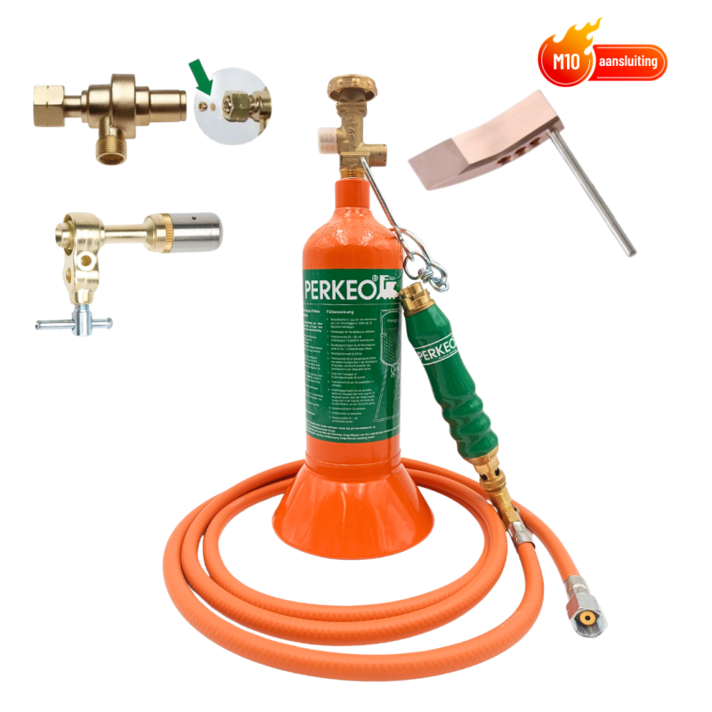 Perkeo 799/5/902 Gassoldeer karweiset met 350gram soldeerbout Perkeo 799/5/902 Gassoldeer karweiset met 350gram soldeerbout