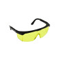 GEKO G90021 Veiligheidsbril geel | Soldeerbout-shop.nl